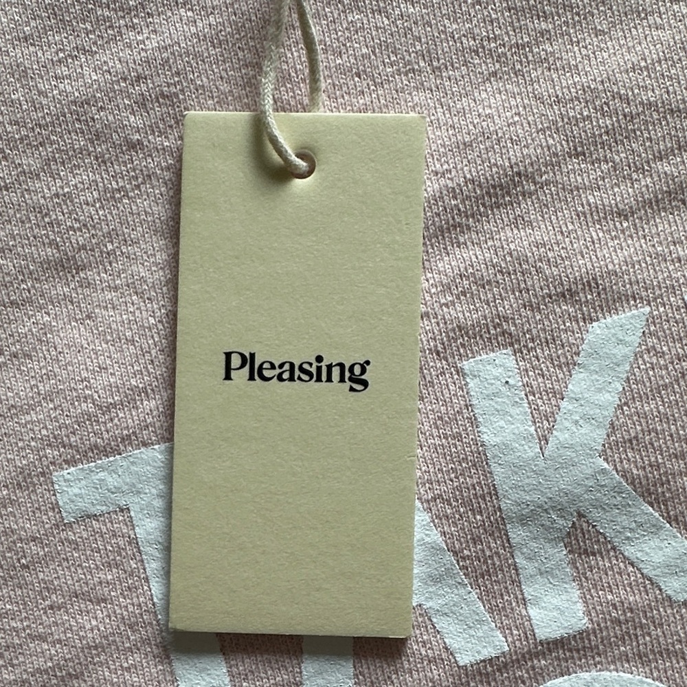NWT Pleasing The Take Me To Your Pleasing Crewneck in Pink - Picture 4 of 11